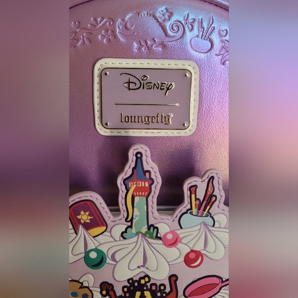 Loungefly Disney Tangled Cake Mini Backpack - Picture 2 of 5